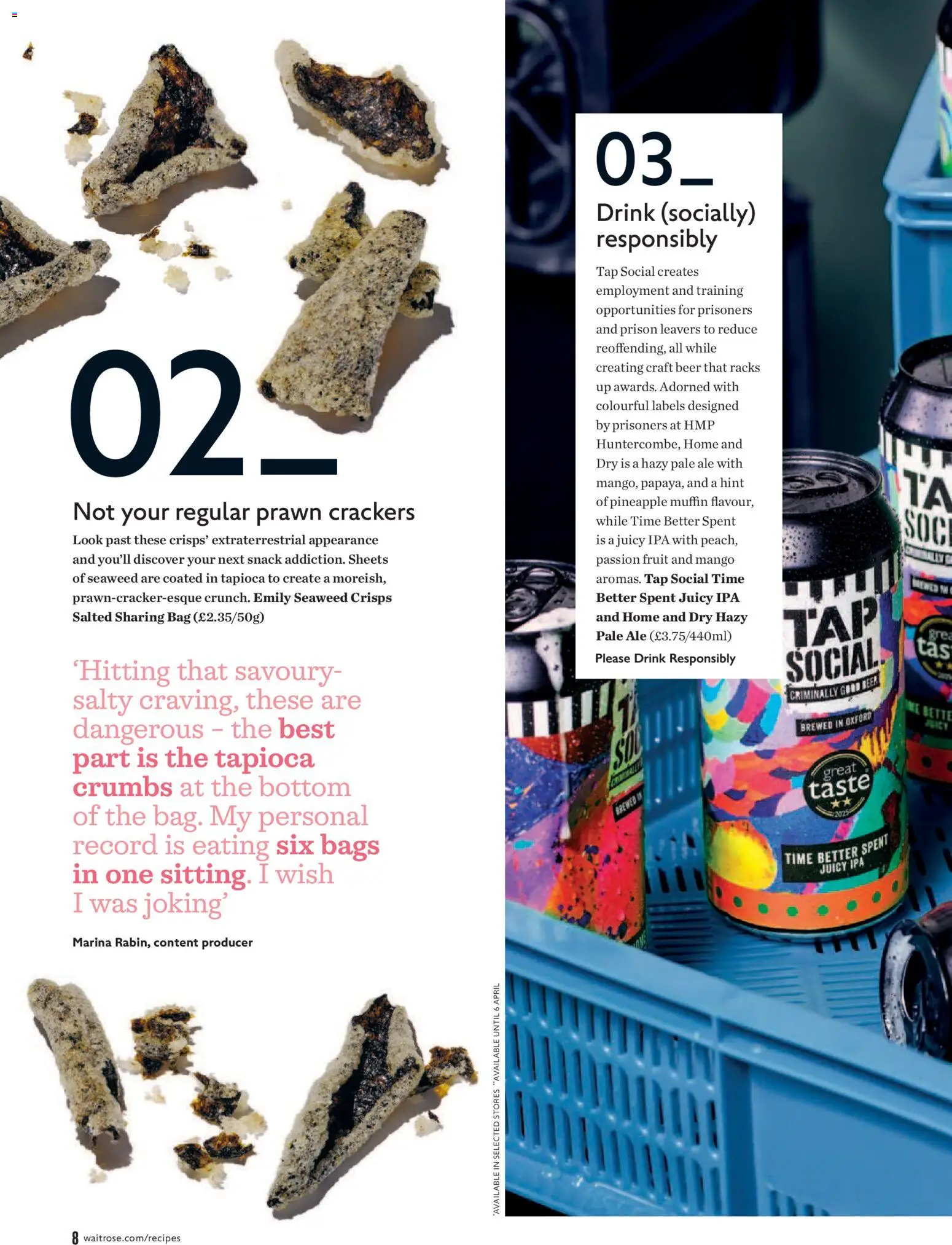 {H1} | Page: 8 | Products: Pineapple, Mango, Bag, Snack