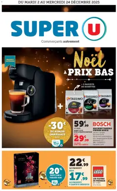 Super U - Prévisualisation de Super U - Noël à prix bas valide à partir de 02.12.2025