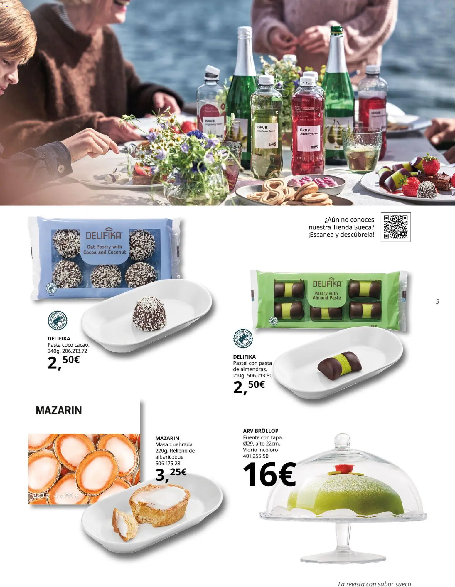 Catálogo IKEA Fika │ válido desde el 01.04.2026 | Página: 9 | Productos: Τυρόπιτα, Pasta, Αποφλοιωτής σκόρδου