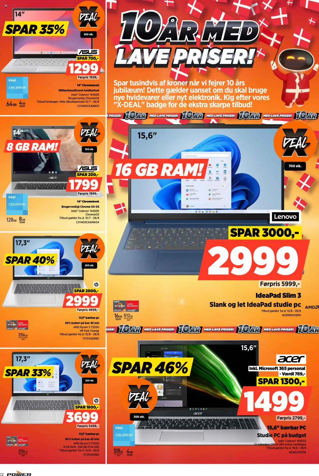Power Tilbudsavis gyldig fra 22.08.2025 | Side: 12 | Produkter: RAM, PC, Batteri, SSD