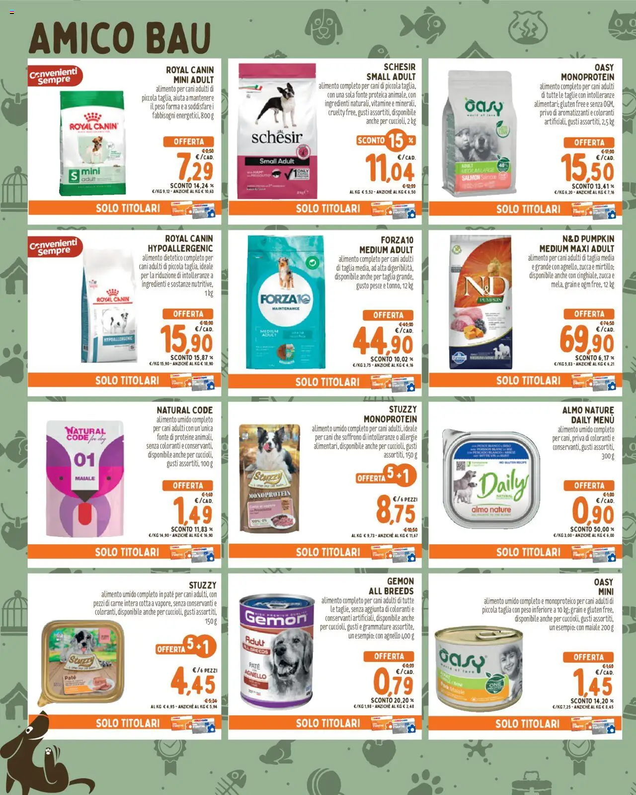 Volantino Conad del 09.10.2025 | Pagina: 2 | Prodotti: Paté, Salmone, Zucca, Agnello