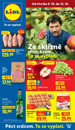 Náhled letáku Lidl leták od 09.10.2025