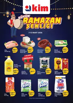 07.03.2026 tarihinden itibaren geçerli olan Kim Market kataloğu önizlemesi