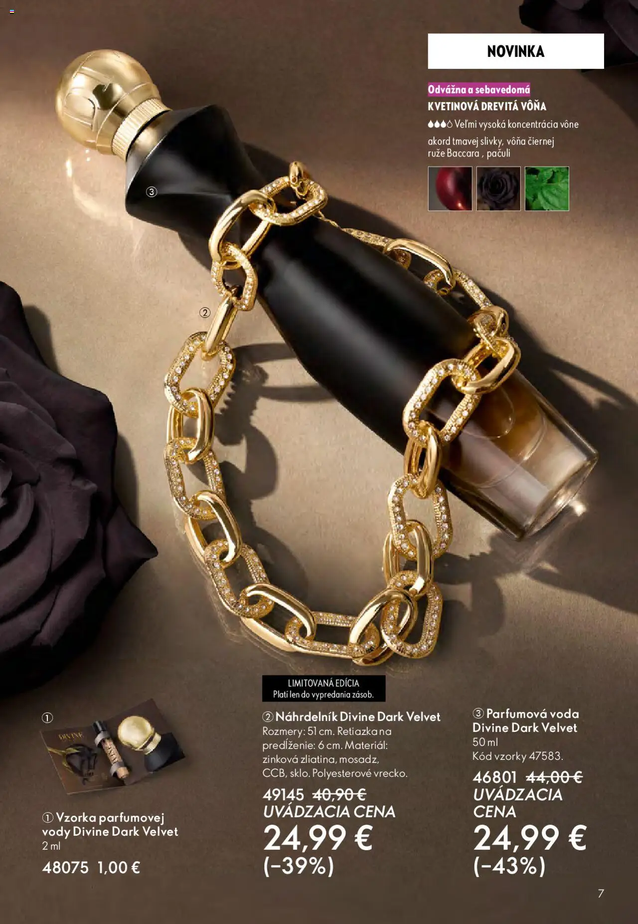 Nové Oriflame akcie – leták je platný od 22.10.2025 | Strana: 7 | Produkty: Voda, Ruže