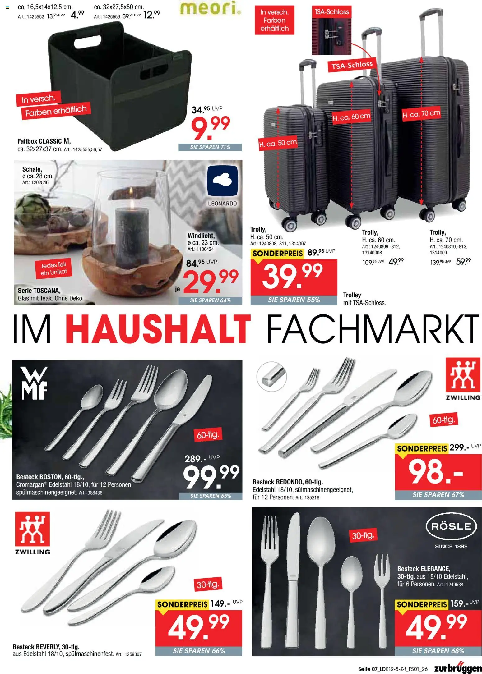 Zurbrüggen Marken-Sonderverkauf – gültig ab 06.12.2025 | Seite: 7