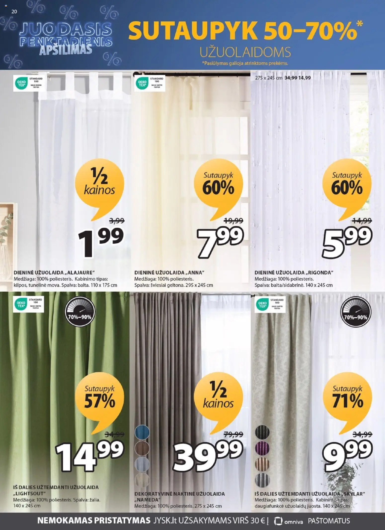 JYSK akcijos nuo 04.11.2025 | Puslapis: 20
