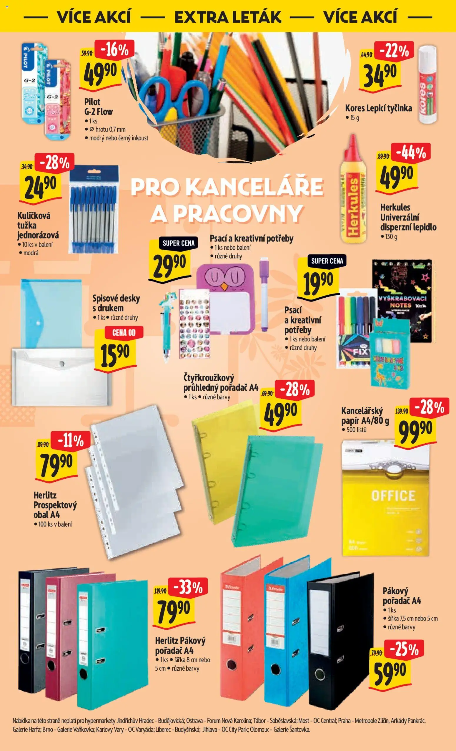 Albert leták - Hypermarket od 28.01.2026 | Strana: 37 | Produkty: Mošt, Desky, Barvy, Tužka