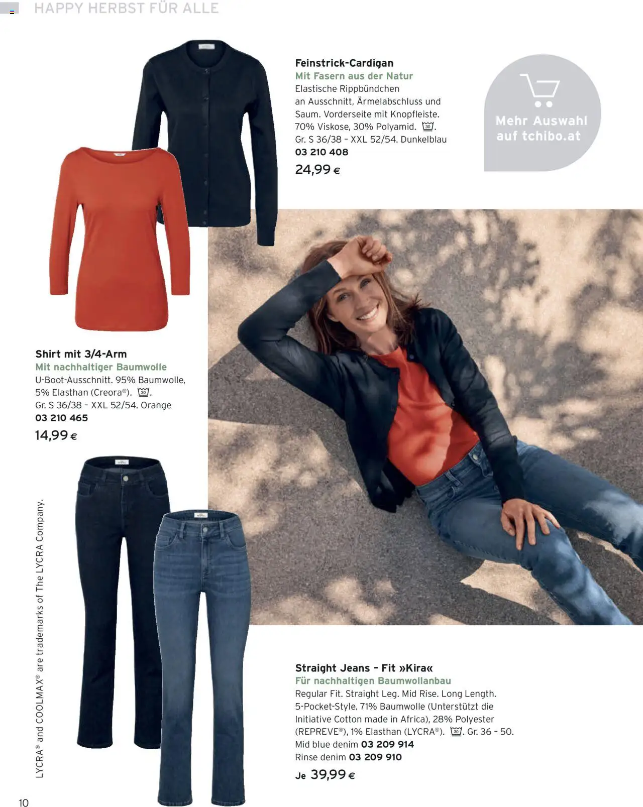 Tchibo Eduscho Katalog Herbst 2025 gültig ab 12.09.2024 | Seite: 10 | Produkte: Jeans