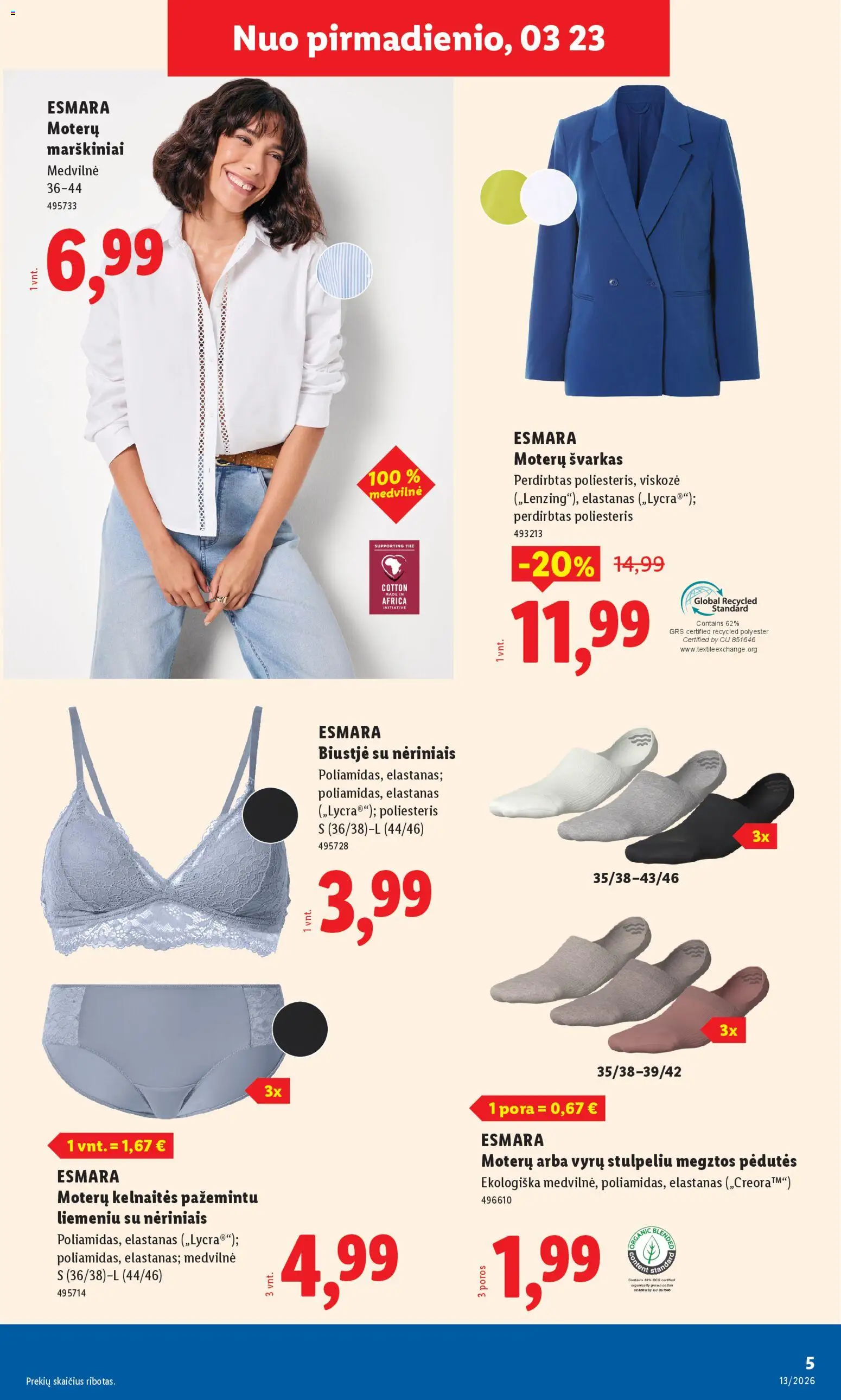 LIDL akcijos nuo 23.03.2026 | Puslapis: 5