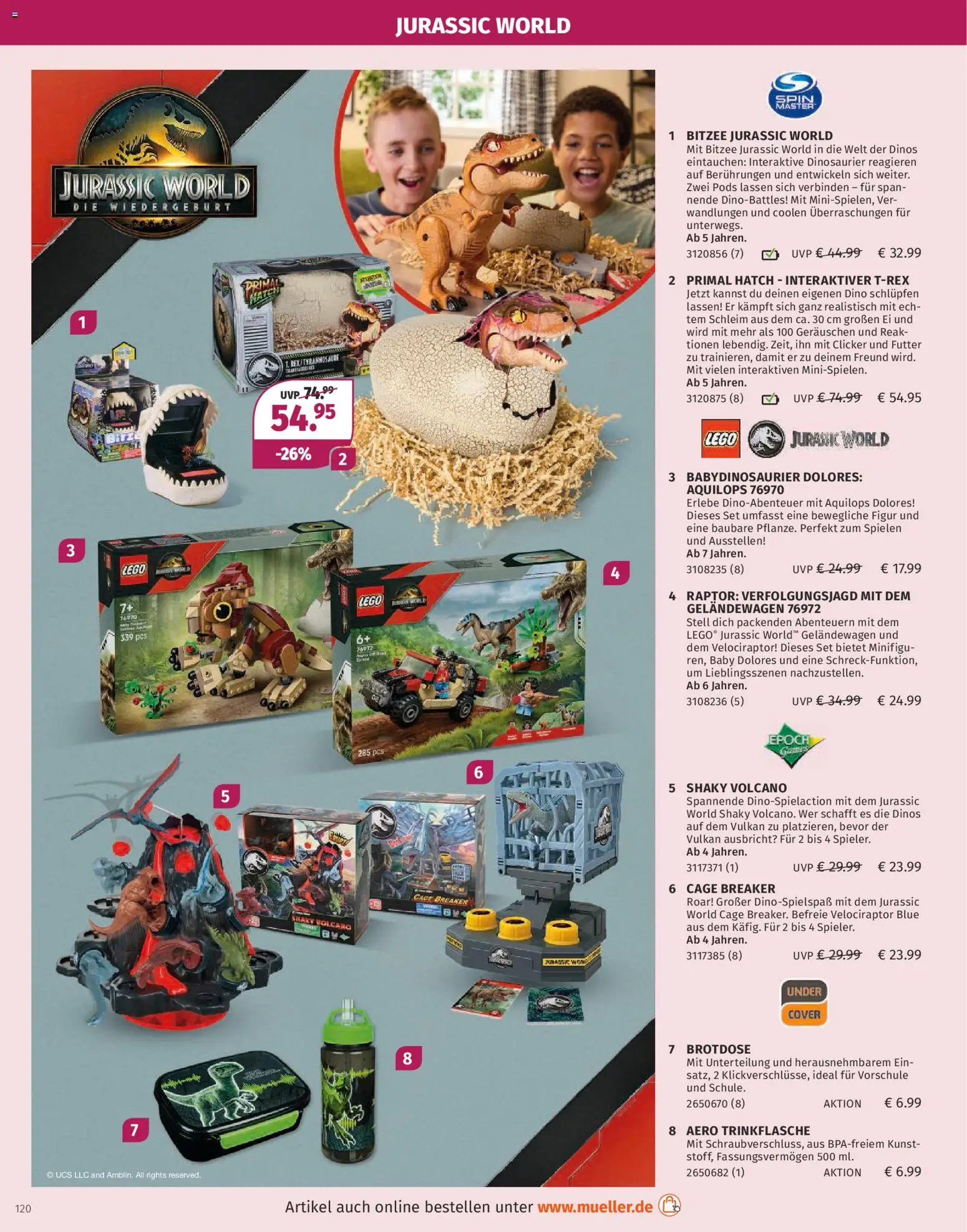 Müller Spielwarenkatalog – gültig ab 27.10.2025 | Seite: 120 | Produkte: Box