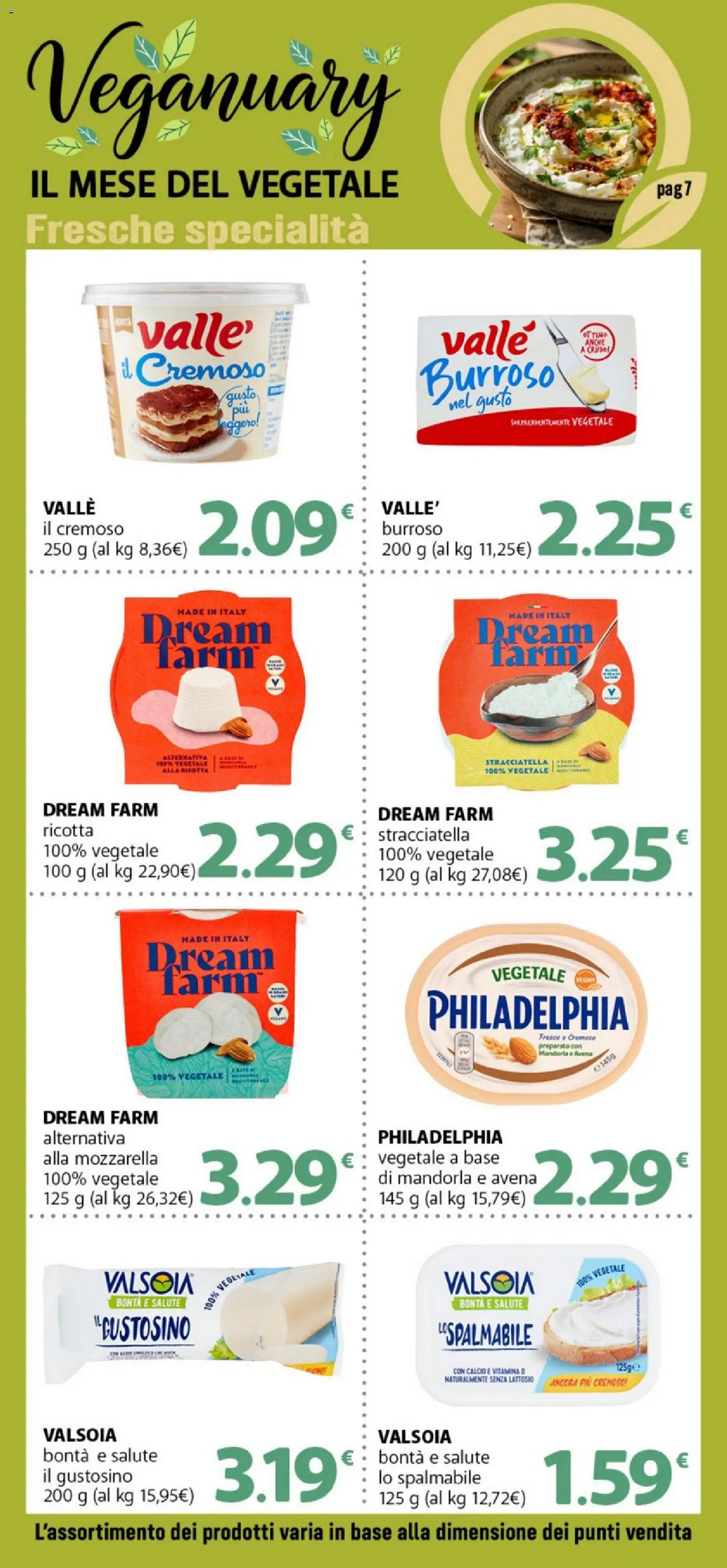 Volantino DOK del 12.01.2026 | Pagina: 7 | Prodotti: Mozzarella, Ricotta, Stracciatella