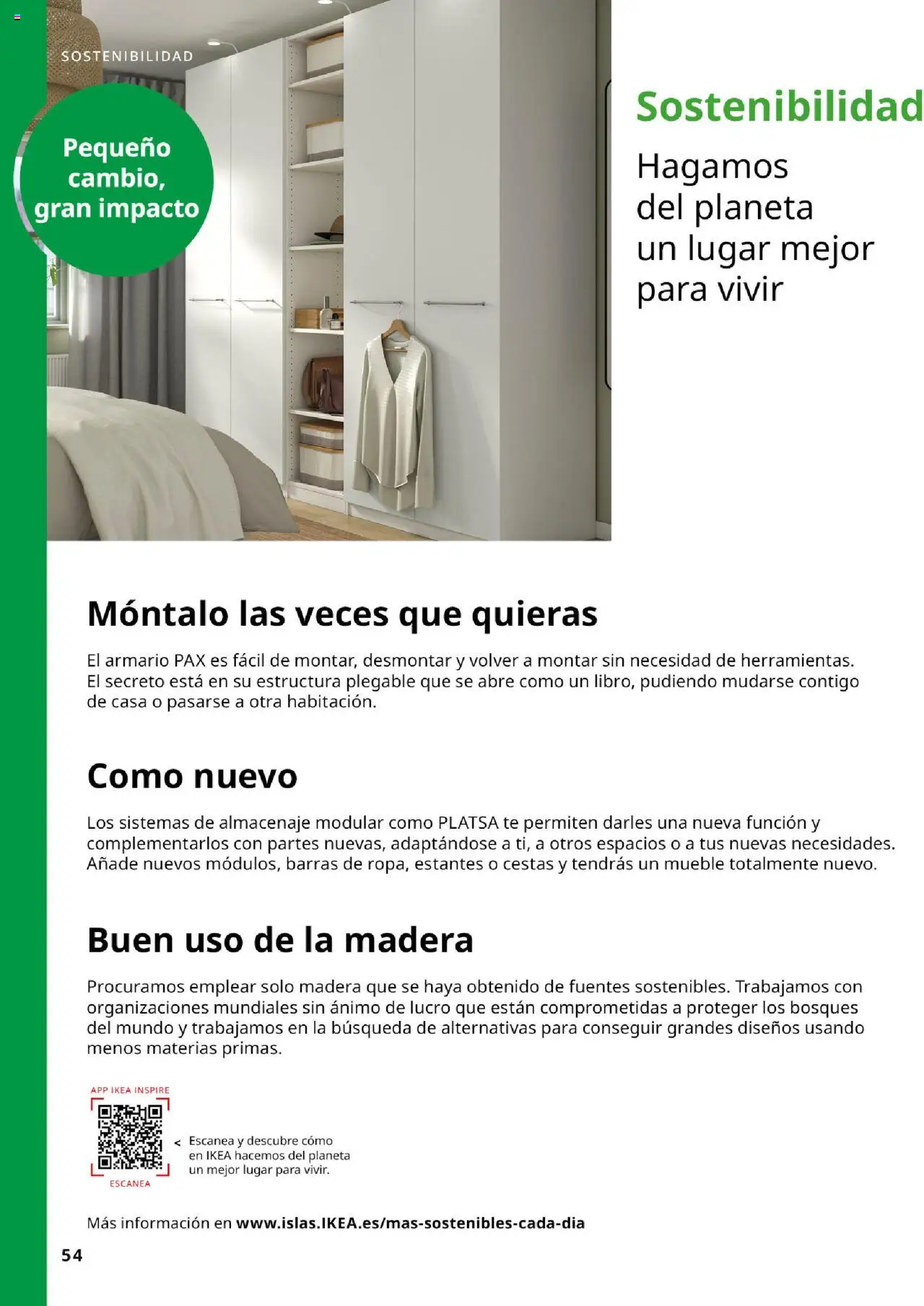 Catálogo IKEA Dormitorios │ válido desde el 04.02.2025 | Página: 54 | Productos: Té, Almacenaje, Armario