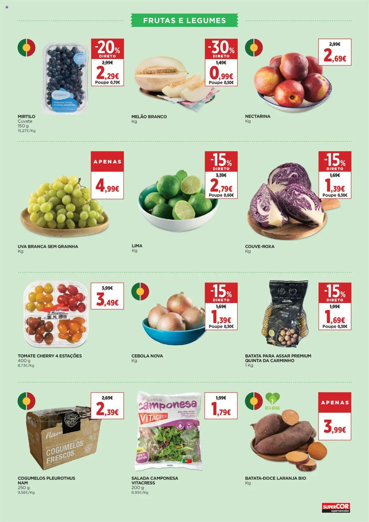 El Corte Ingles folheto │ válido de 08.08.2025 | Página: 3 | Produtos: Cebola, Tomate, Melão, Cogumelos