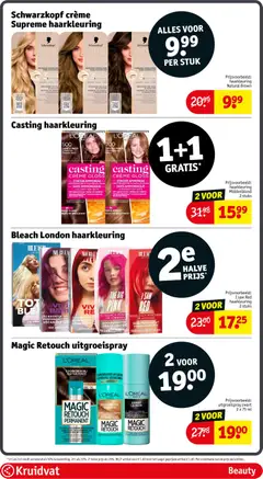Schwarzkopf crème Supreme haarkleuring, Verzorgende crème haarkleuring - Voorbeeld van een folder van Kruidvat, geldig van 11.11.2025 | Pagina: 17