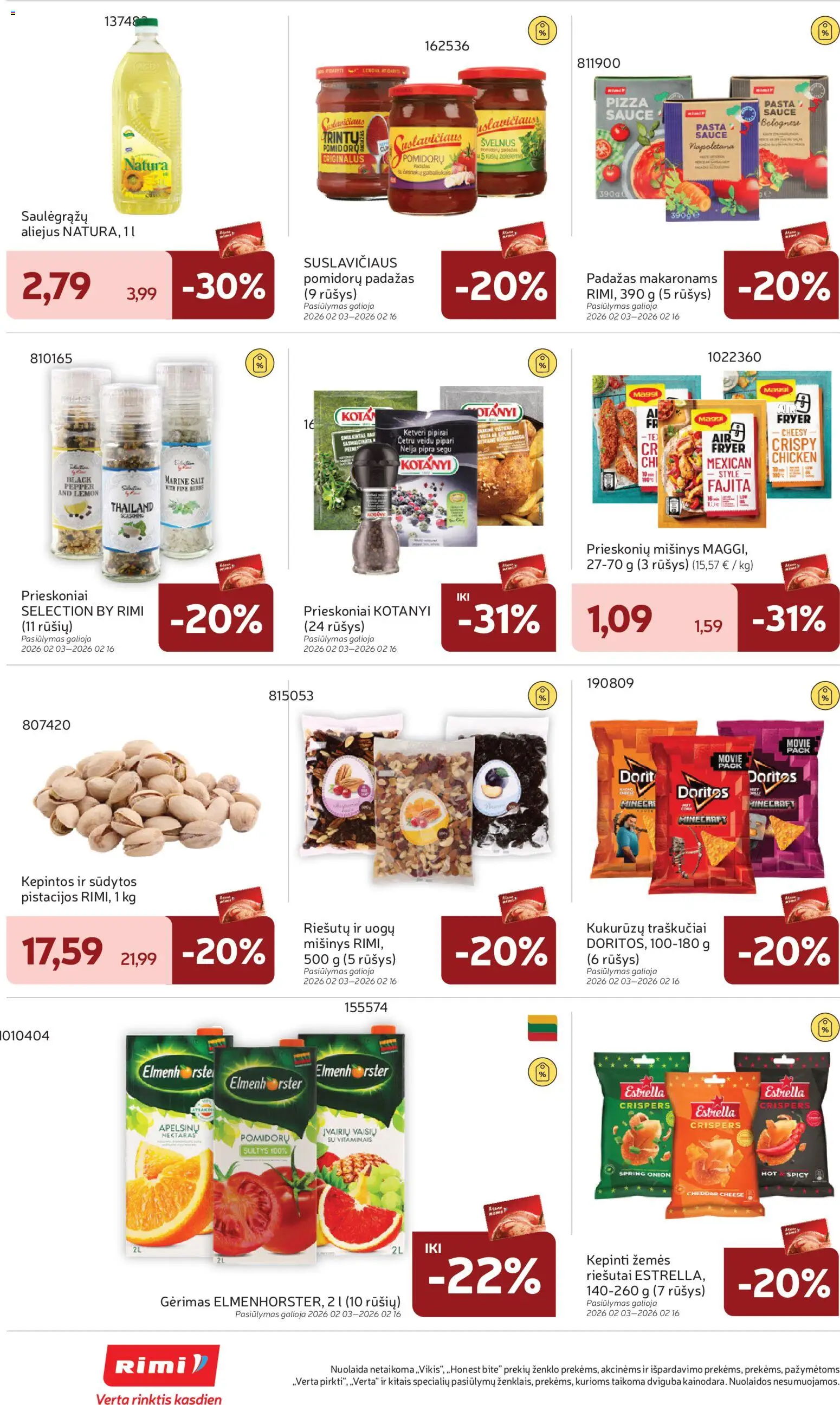 Rimi akcijos nuo 10.02.2025 | Puslapis: 30