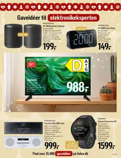 Føtex - Gaveidéer gyldig fra 21.11.2025 | Side: 25 | Produkter: Smart TV, TV, Radio, Batteri