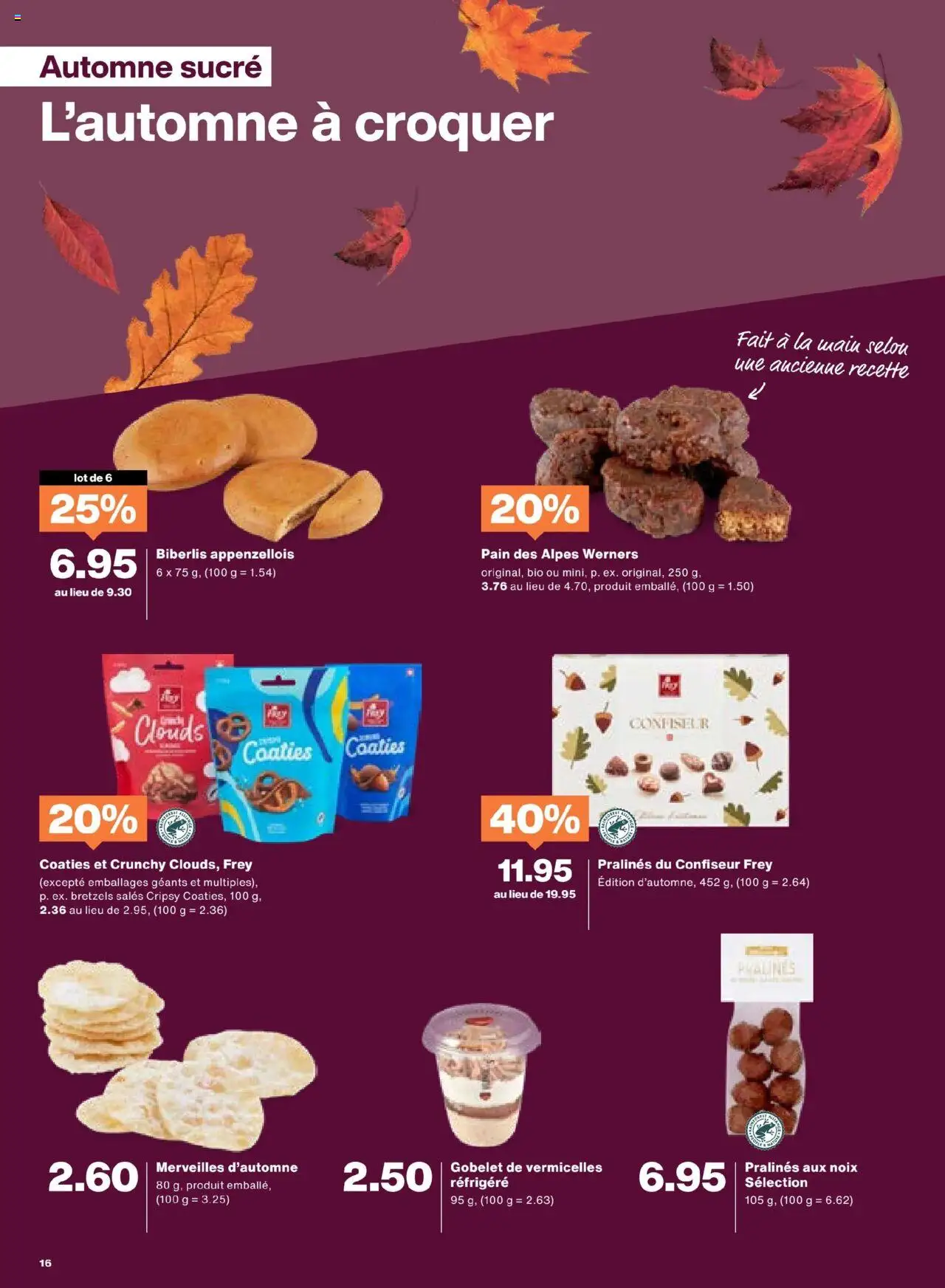 Migros Aktionen FR – gültig ab 23.09.2025 | Seite: 16
