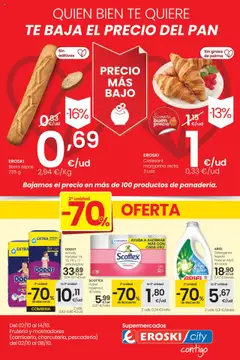 Vista previa Eroski - Precio más bajo City válido desde el 02.10.2025