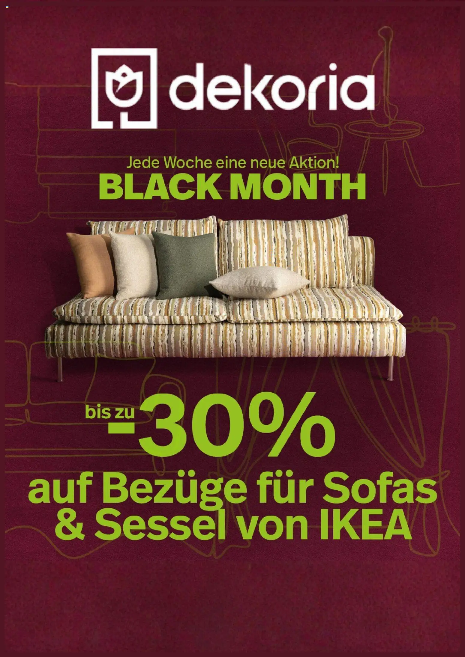 Dekoria - Black Friday – gültig ab 04.11.2025 | Seite: 1 | Produkte: Sessel