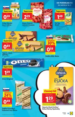 Lidl leták │ platný od 07.07.2025 | Strana: 23