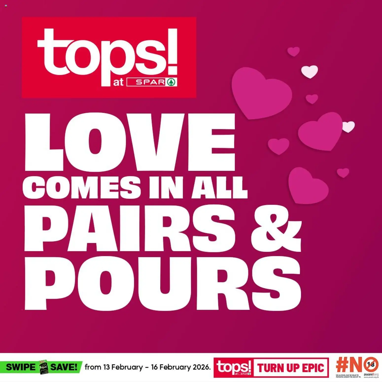 New Tops at Spar catalogue – valid from 13.02.2026 | Page: 1