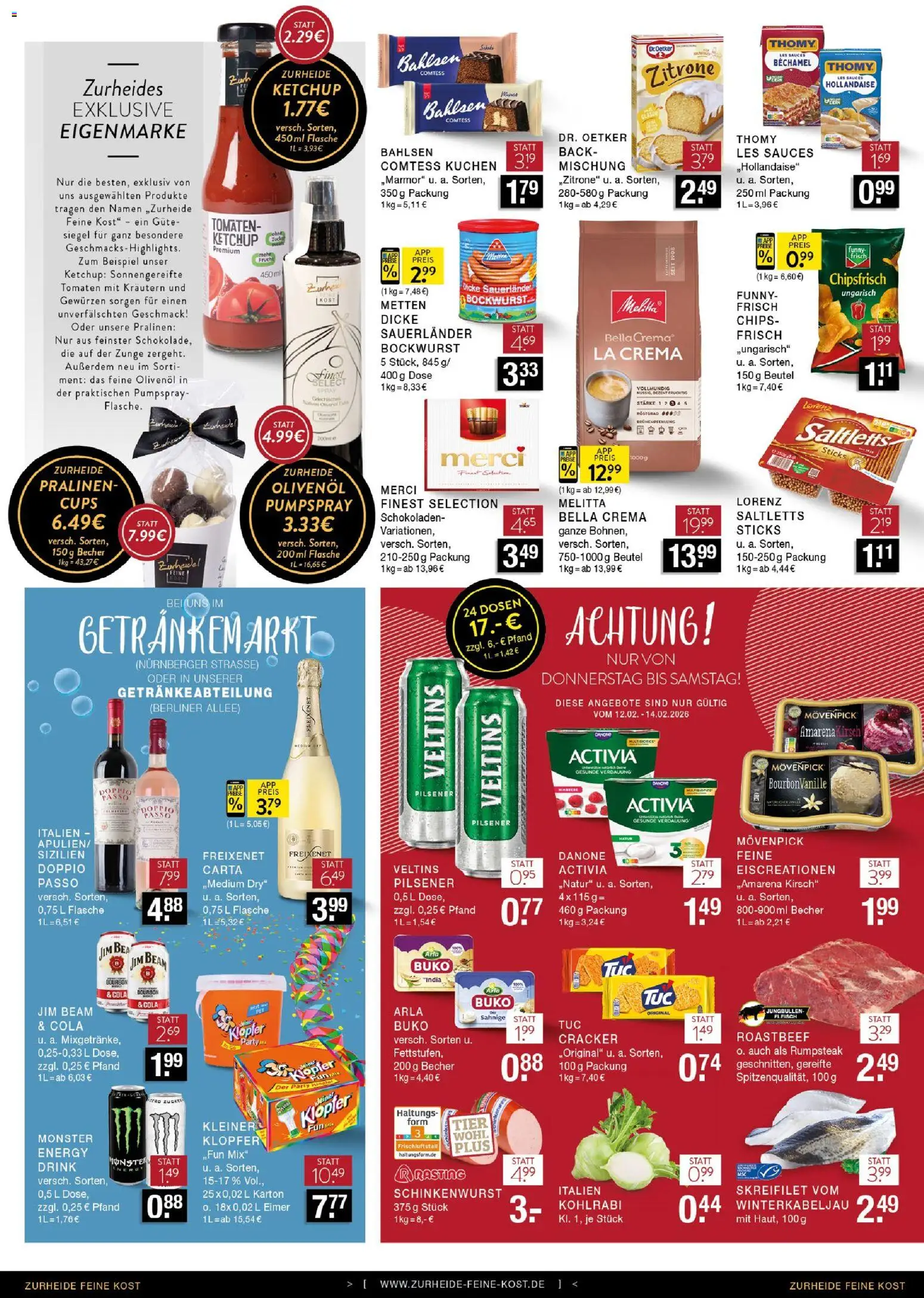 Edeka Zurheide Prospekt 	 – gültig ab 09.02.2026 | Seite: 8