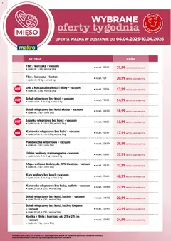 Pogląd oferty "Makro gazetka - Wybrane oferty tygodnia w dostawie" - ważna od 04.04.2026