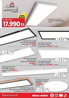 Bauhaus Akciós újság - amely érvényes a következő dátumtól: 06.11.2025 | Oldal: 16 | Termékek: Mennyezeti lámpa, Lámpa