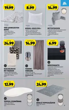 Aldi Aktionen ab 22.01.2026 gültig | Seite: 12 | Produkte: Kissen, Fernsehen, Vorhang