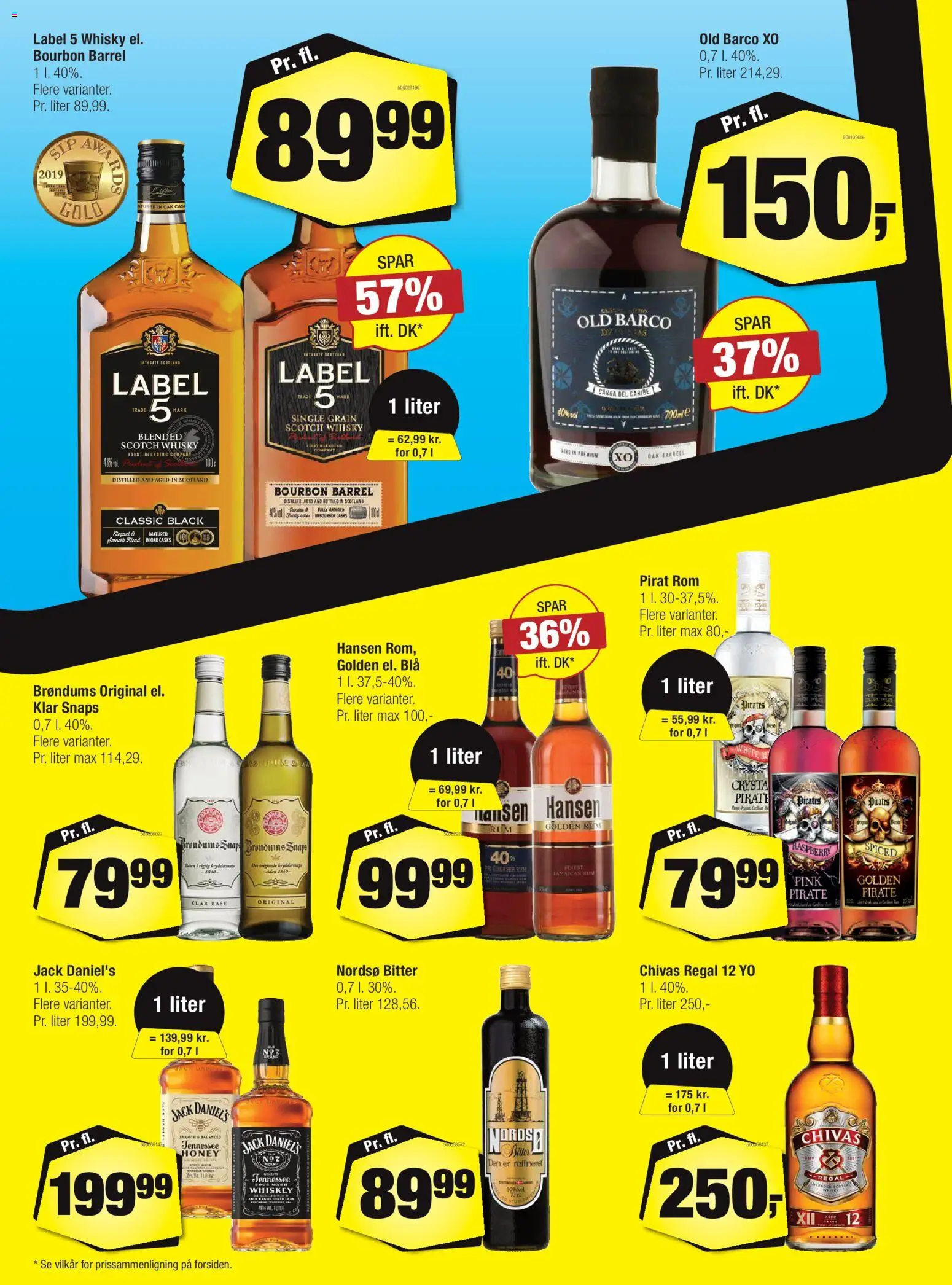 Calle tilbudsavis – gyldig fra 02.01.2026 | Side: 18 | Produkter: Bourbon, Whisky, Rom