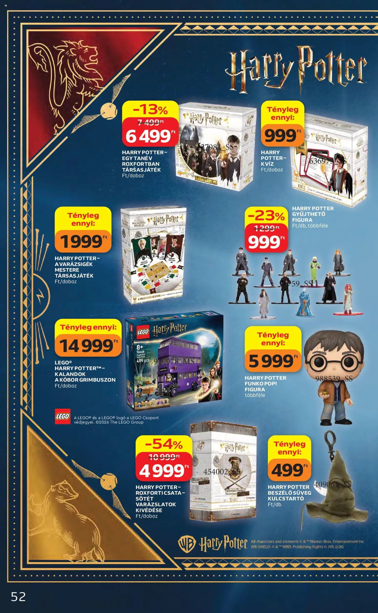 Auchan akciós ujság - amely érvényes a következő dátumtól: 30.04.2026 | Oldal: 52 | Termékek: Társasjáték