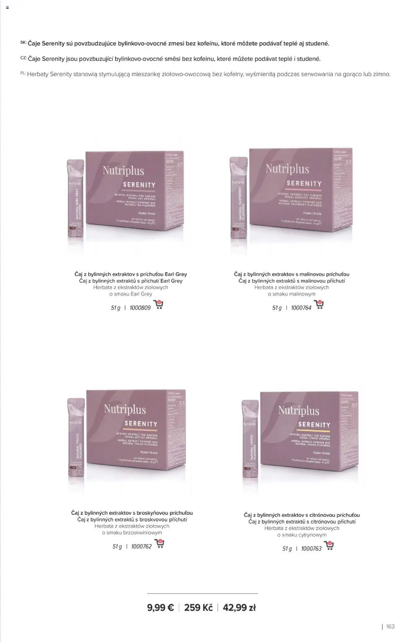 Nové Farmasi akcie – leták je platný od 24.09.2025 | Strana: 163 | Produkty: Čaj, Šál