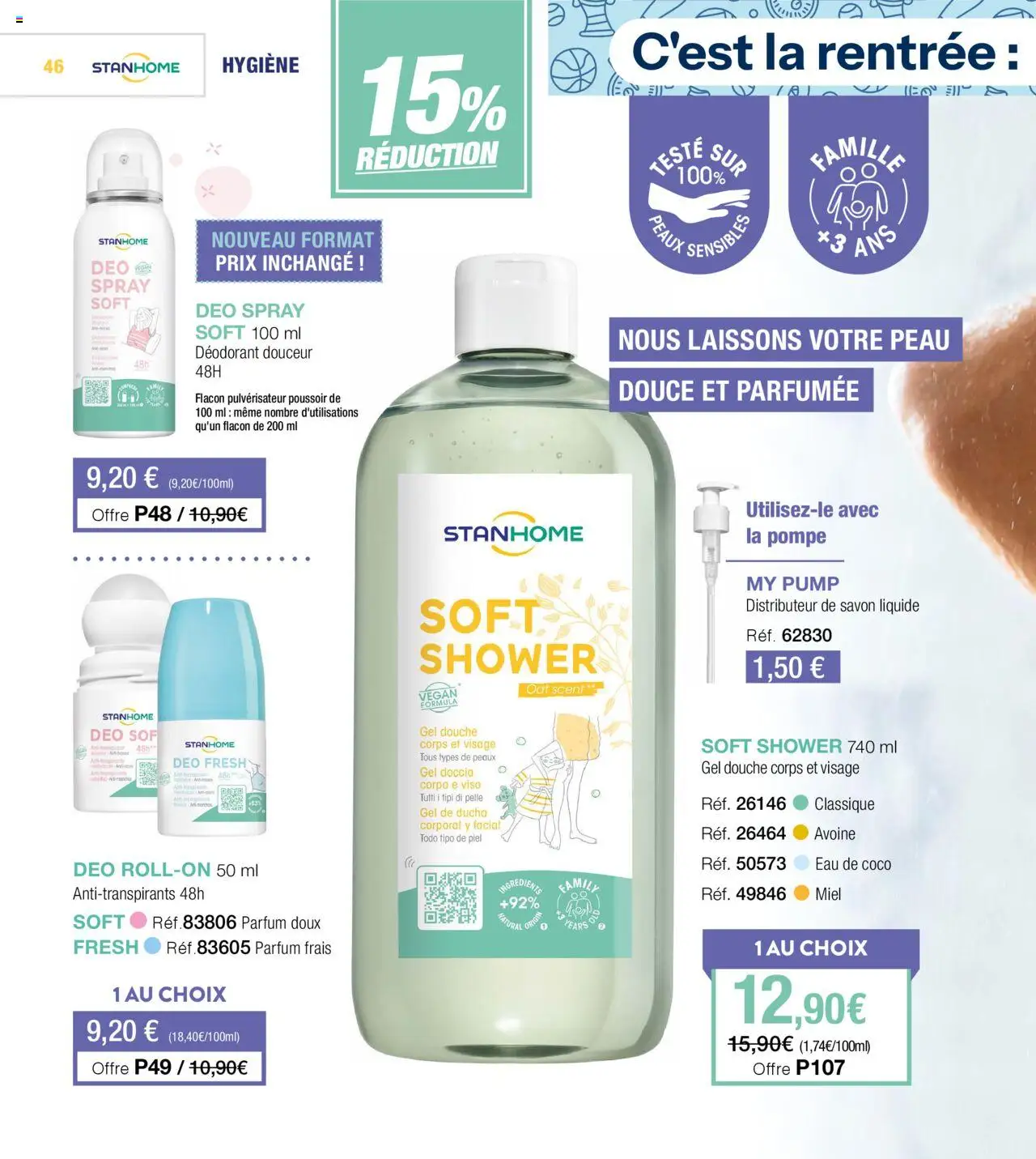  | Page: 46 | Produits: Parfum, Savon, Gel douche, Déodorant