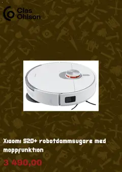 Clas Ohlson reklamblad aktuell från 23.07.2025 | Sida: 6 | Produkter: Robotdammsugare