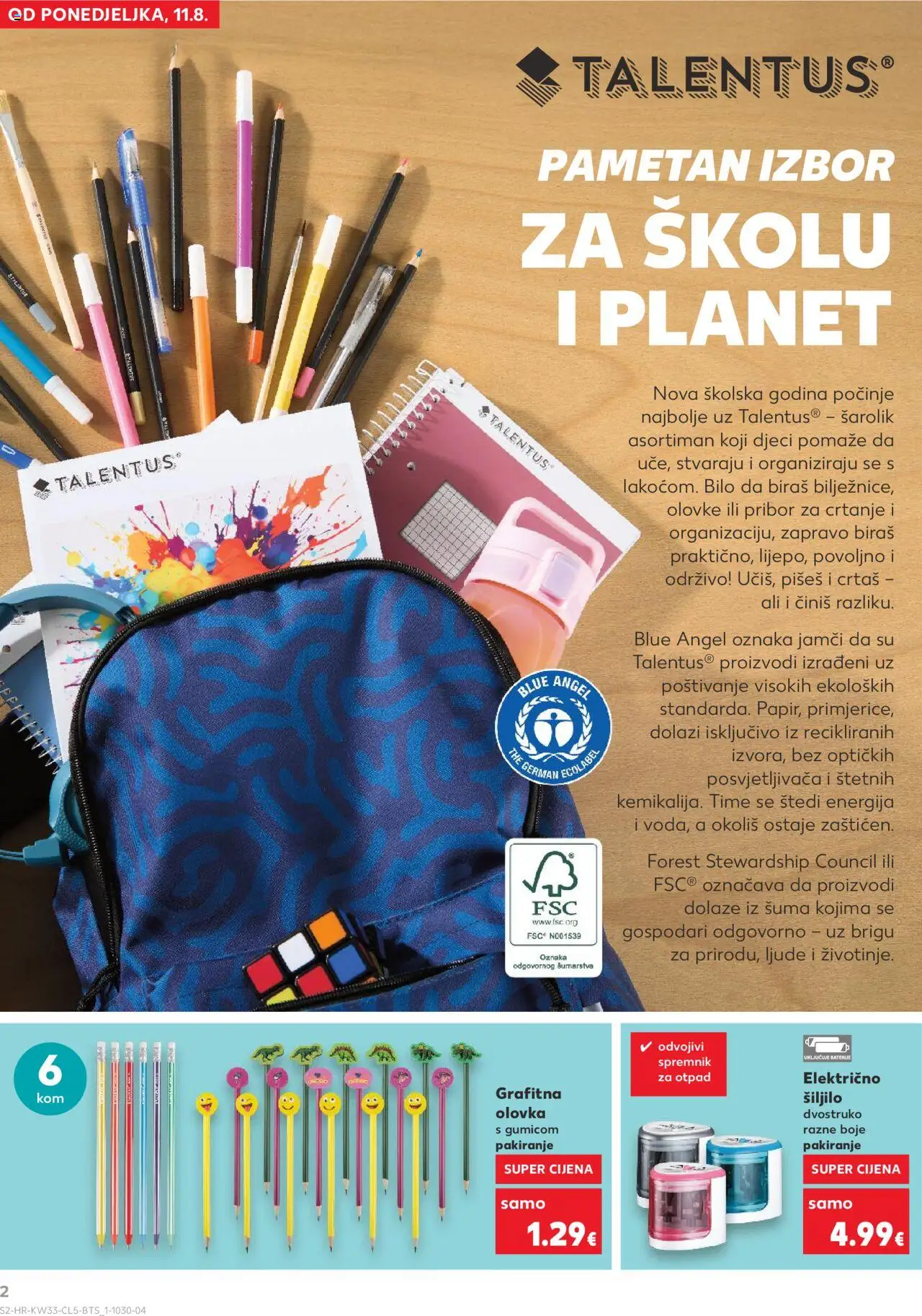 Kaufland HR akciós ujság - amely érvényes a következő dátumtól: 11.08.2025 | Oldal: 2