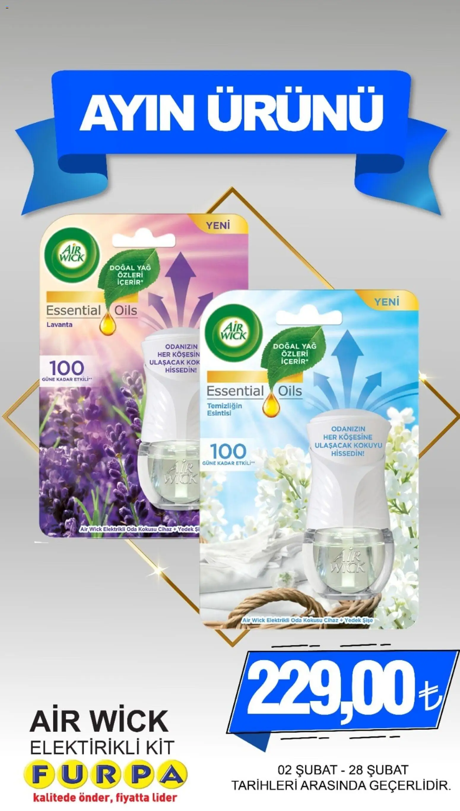 Furpa Katalog Ayın Ürünleri - 02.02.2026 tarihinden itibaren geçerlidir | Sayfa: 8 | Ürünler: Oda kokusu, Yağ