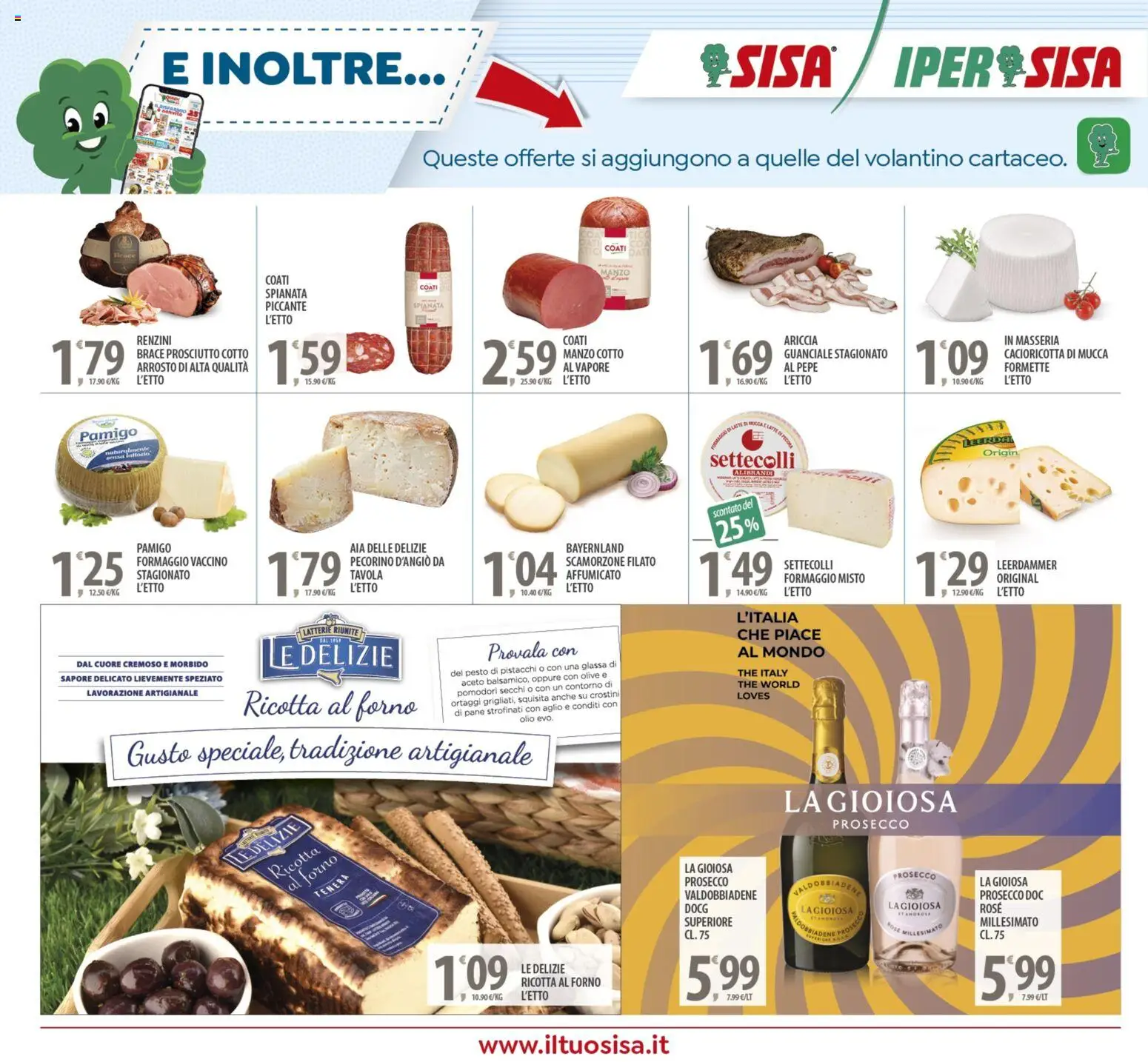 Volantino SISA del 05.12.2025 | Pagina: 14 | Prodotti: Manzo, Crostini, Aceto, Pomodori secchi