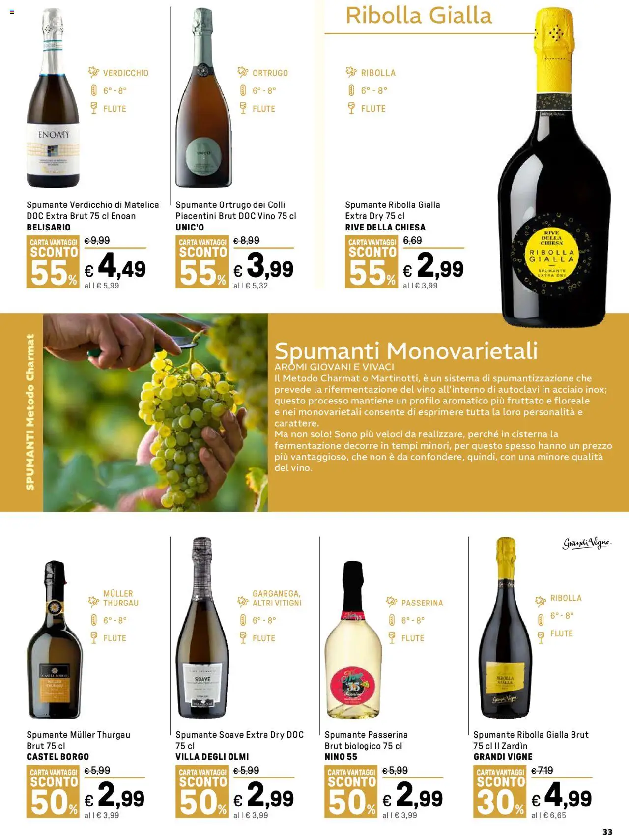 Volantino Iper del 13.10.2025 | Pagina: 33 | Prodotti: Vino, Spumante