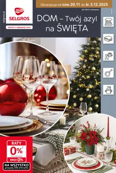 Pogląd oferty "Selgros cash&carry Gazetka - Home&Deco" - ważna od 20.11.2025