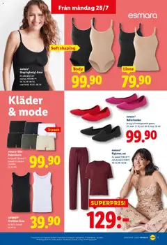Lidl reklamblad aktuell från 28.07.2025 | Sida: 15 | Produkter: Kläder, Linne, Set
