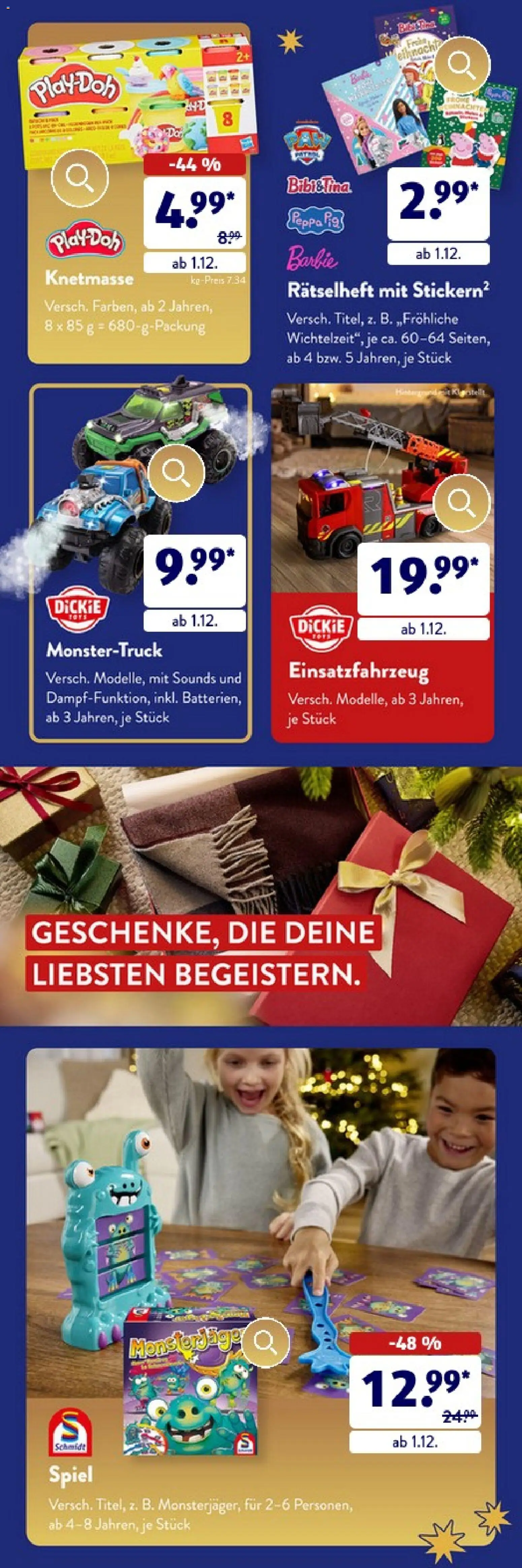 Aldi Süd - Weihnachtsbroschüre Dezember 2025 – gültig ab 01.12.2025 | Seite: 4 | Produkte: Spiel