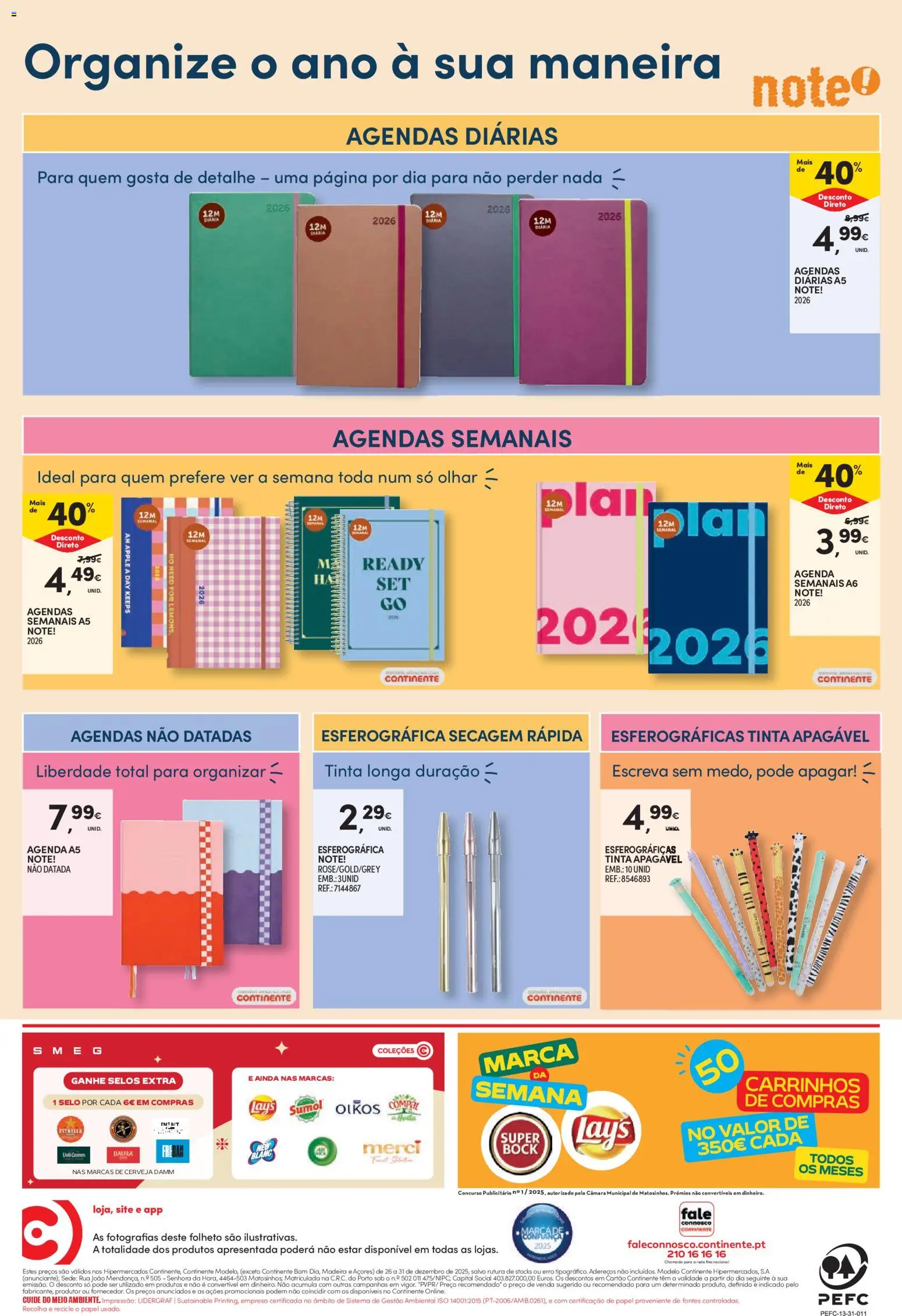 Continente folheto │ válido de 26.12.2025 | Página: 60 | Produtos: Tinta, Sumo, Cerveja