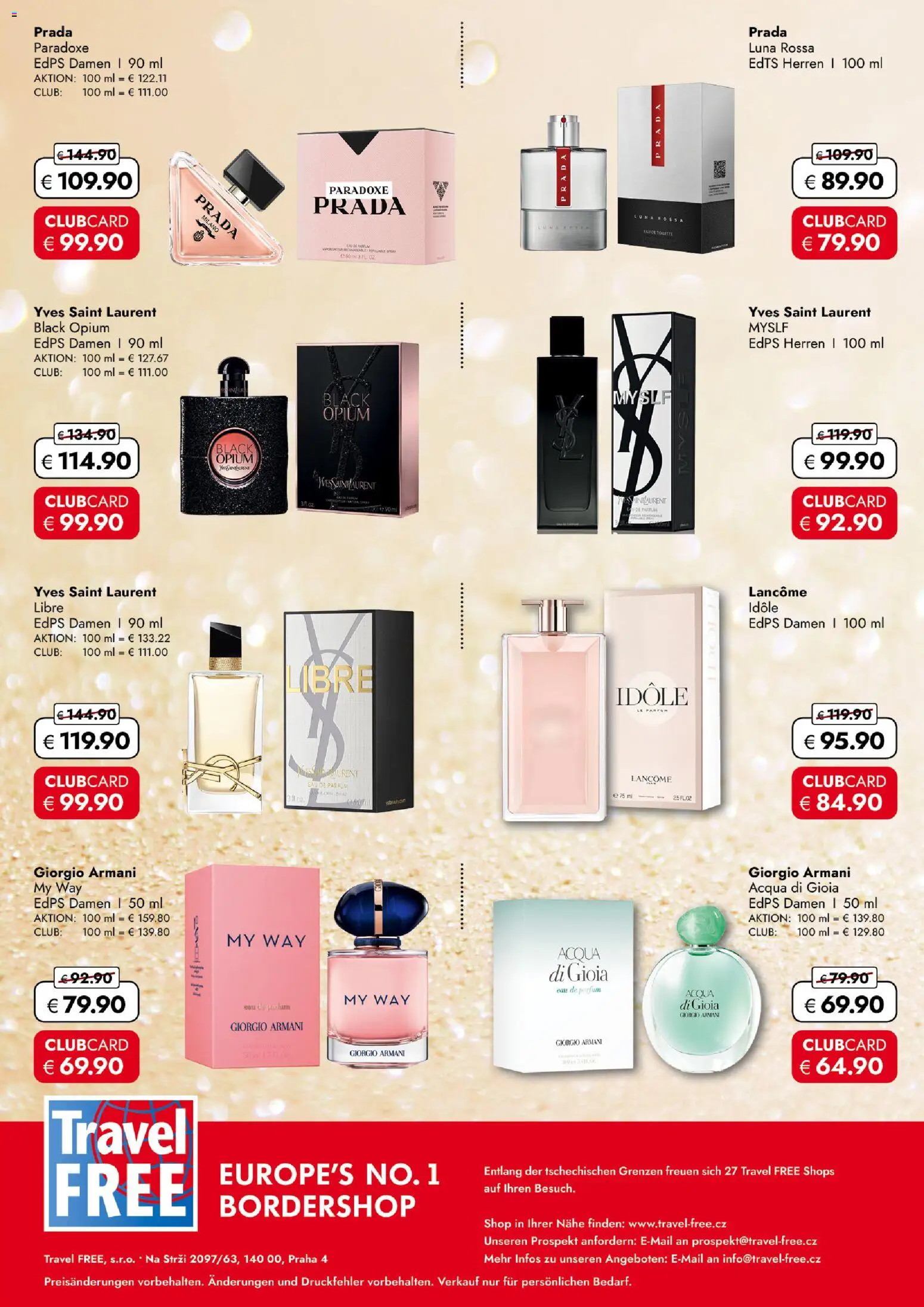 Travel Free  Aktionsangebote – gültig ab 03.04.2026 | Seite: 10 | Produkte: Parfüm, Eau de Parfum