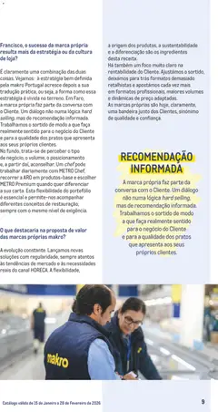 Pré-visualização Makro Especial Marcas Próprias  válido de 15.01.2026 | Página: 9