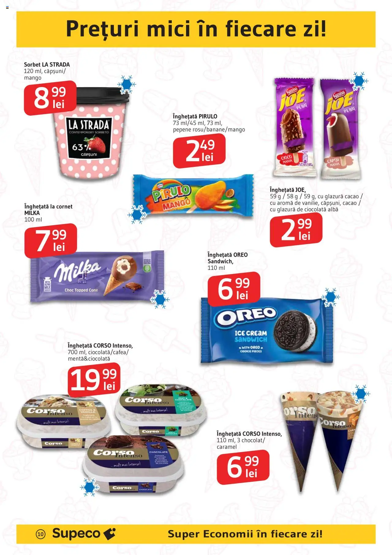 Catalog Supeco – valabil de la 07.08.2025 | Pagină: 10 | Produse: Ciocolată, Cacao, Înghețată, Mango