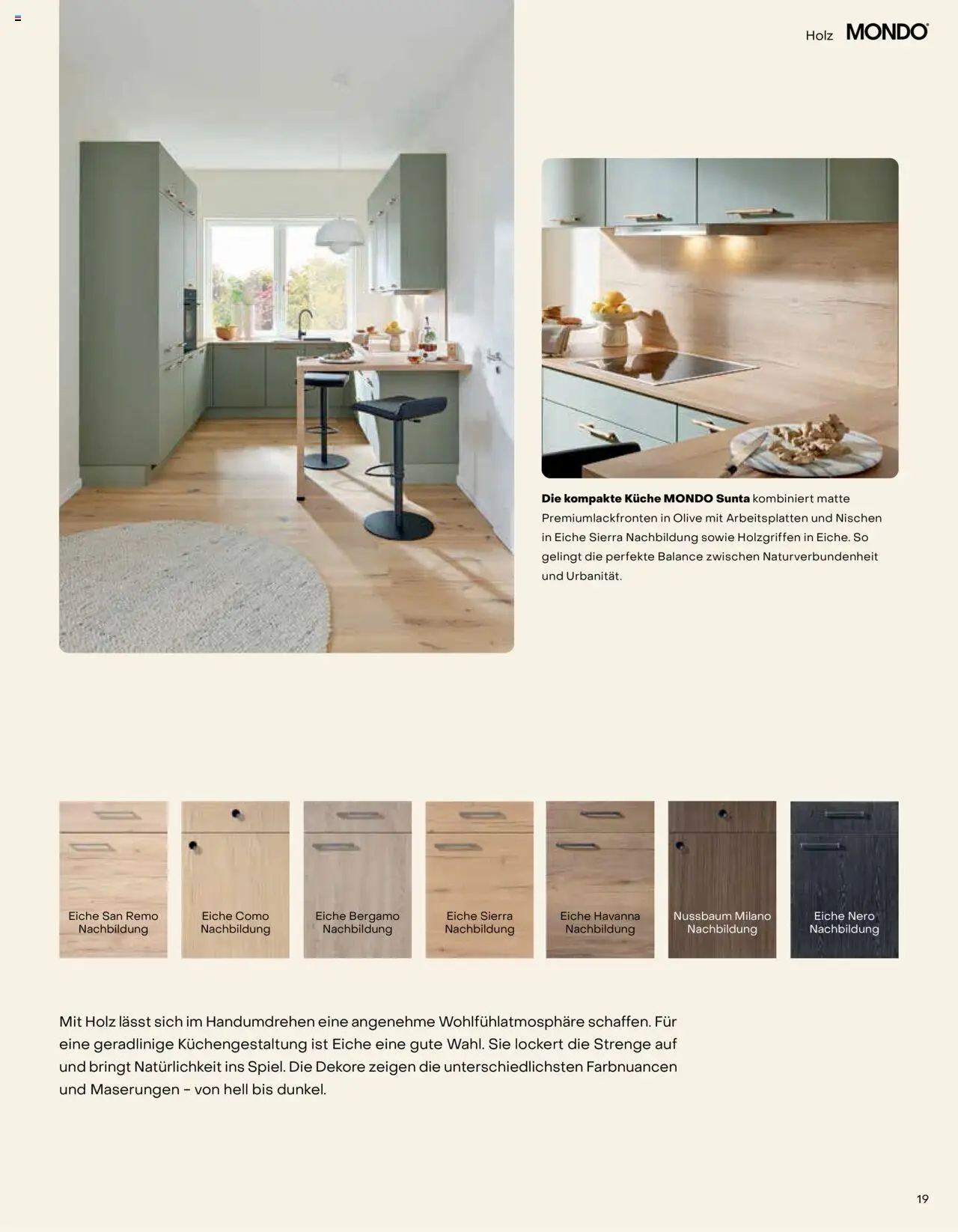 Ostermann Mondo Küchenprospekt – gültig ab 26.05.2025 | Seite: 19 | Produkte: Küche