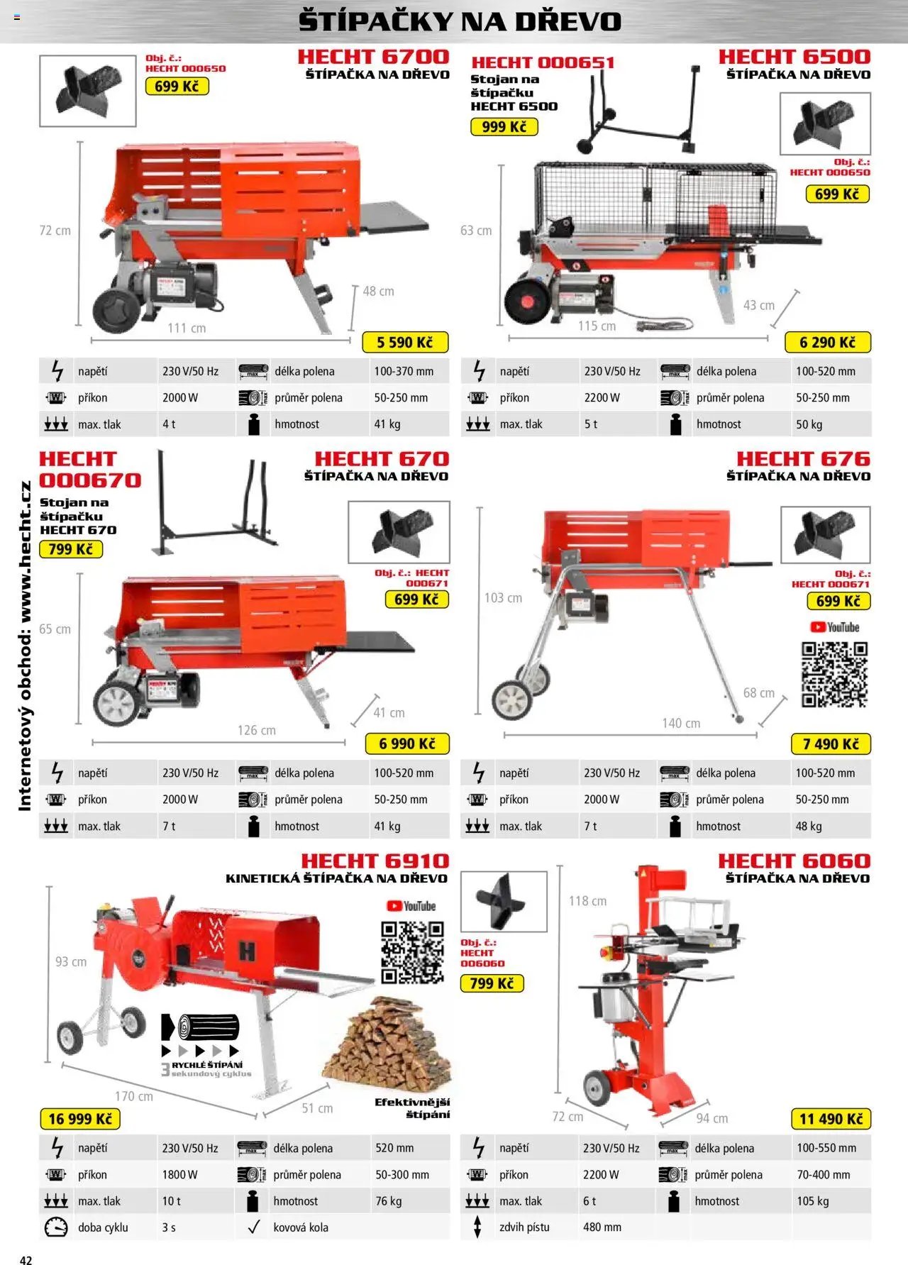 Hecht katalog - Jaro-léto 2025 od 22.04.2025 | Strana: 42 | Produkty: Hecht, Kola
