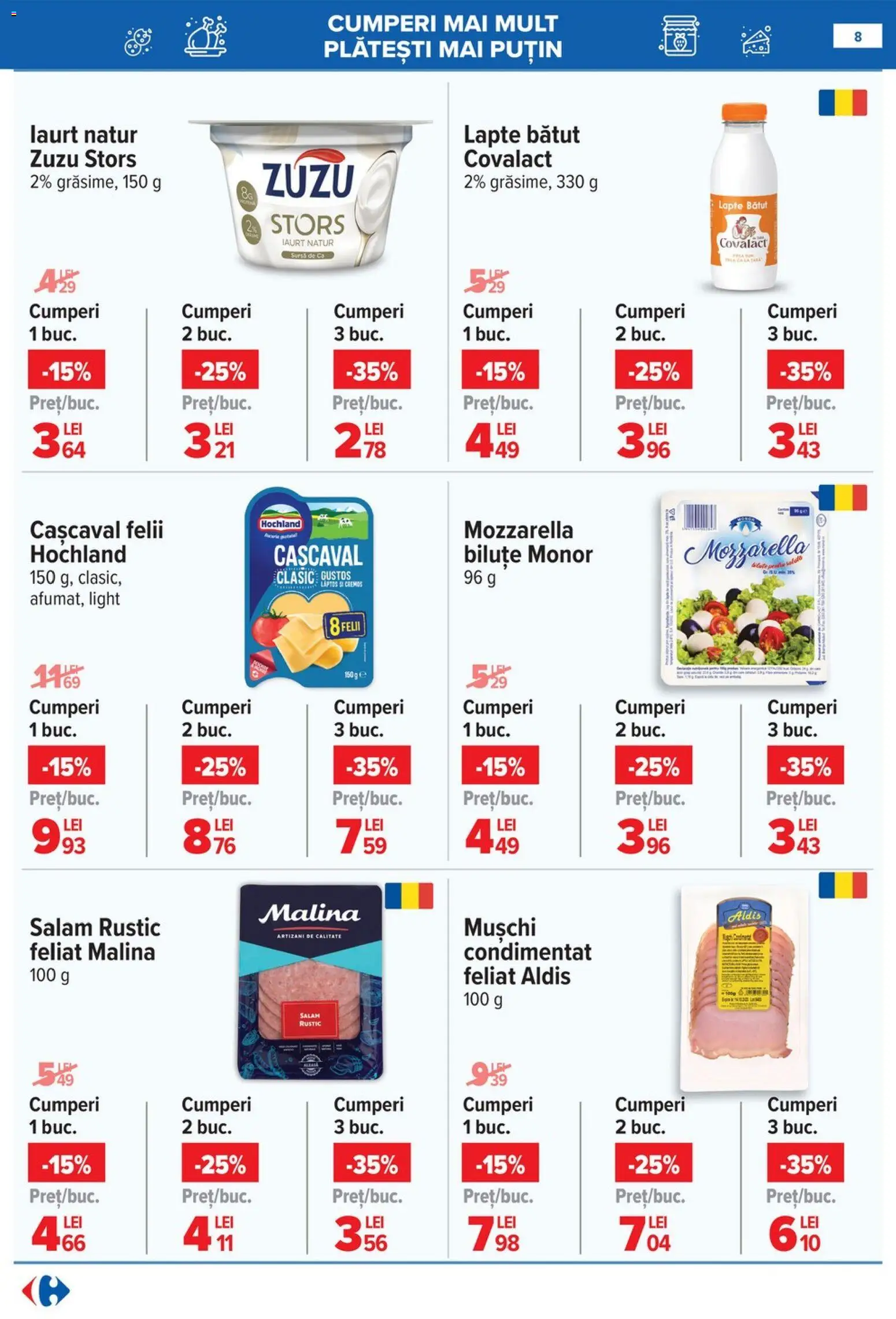Noul catalog Carrefour – valabil de la 14.01.2026 | Pagină: 9 | Produse: Hacıyatmaz Kedi Oyuncağı, Salată, Cartofi