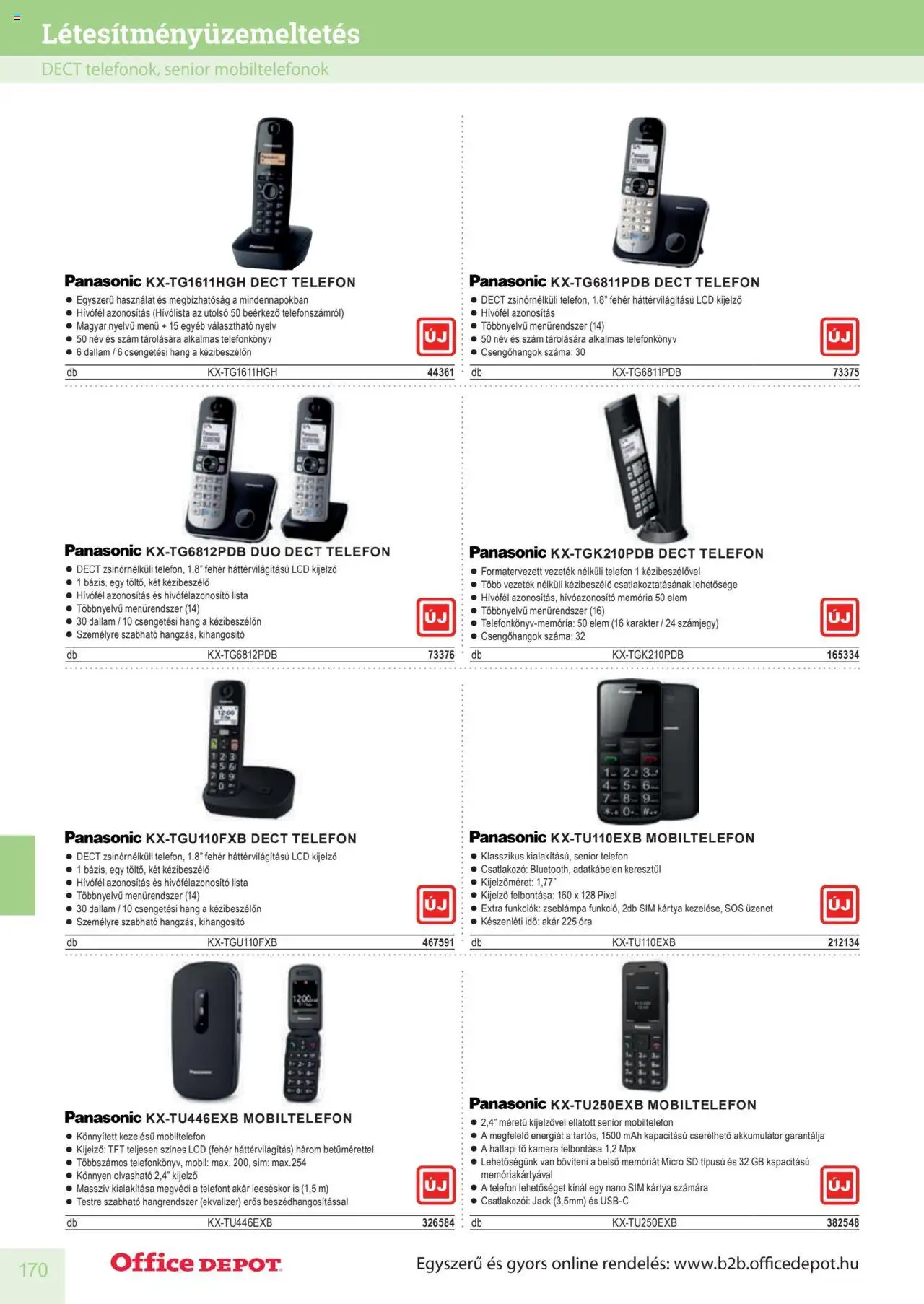 Office Depot akciós ujság - amely érvényes a következő dátumtól: 10.04.2025 | Oldal: 170 | Termékek: Zseblámpa, Kamera, Csatlakozó, Óra