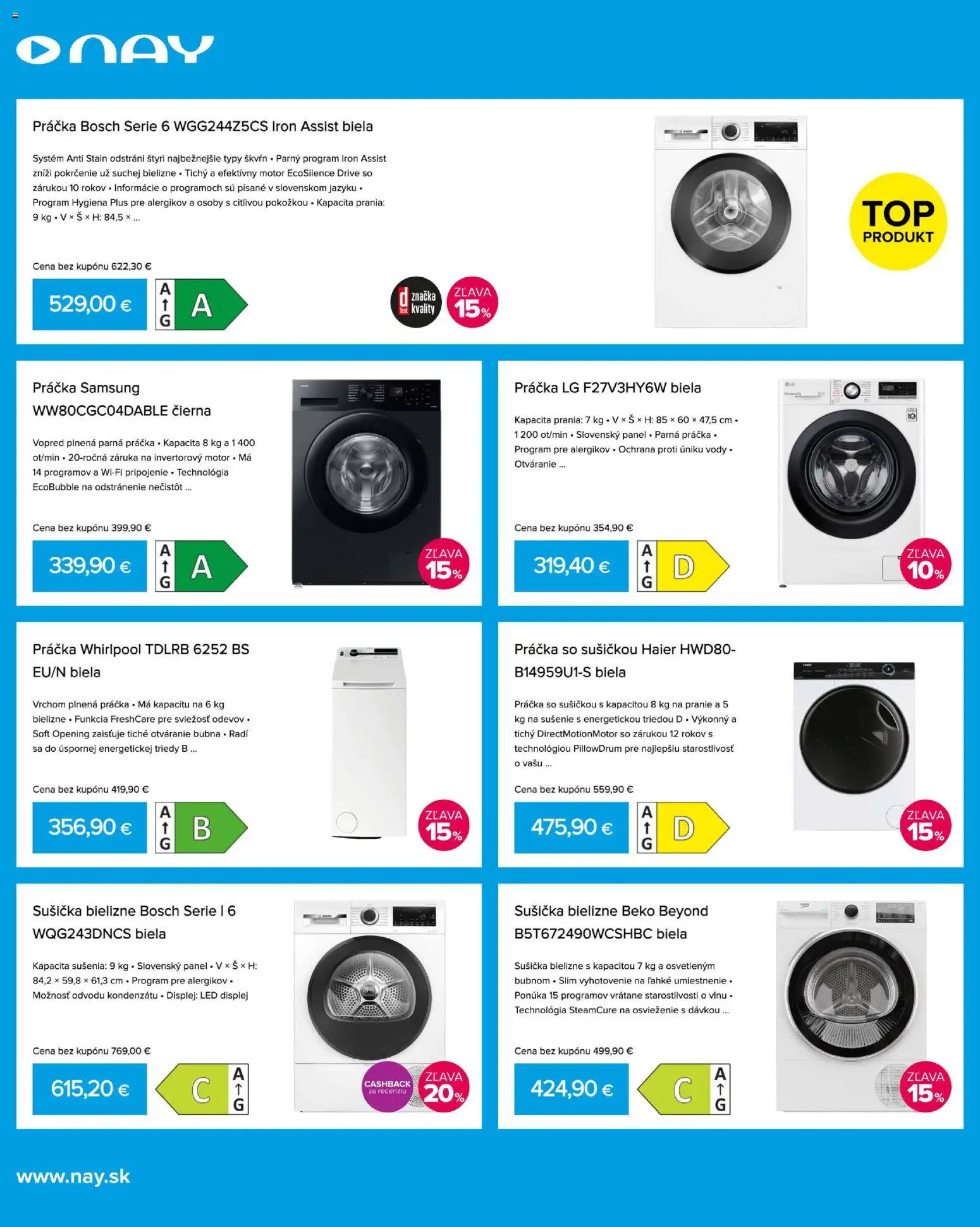 Nové NAY Elektrodom akcie – leták je platný od 09.02.2026 | Strana: 14